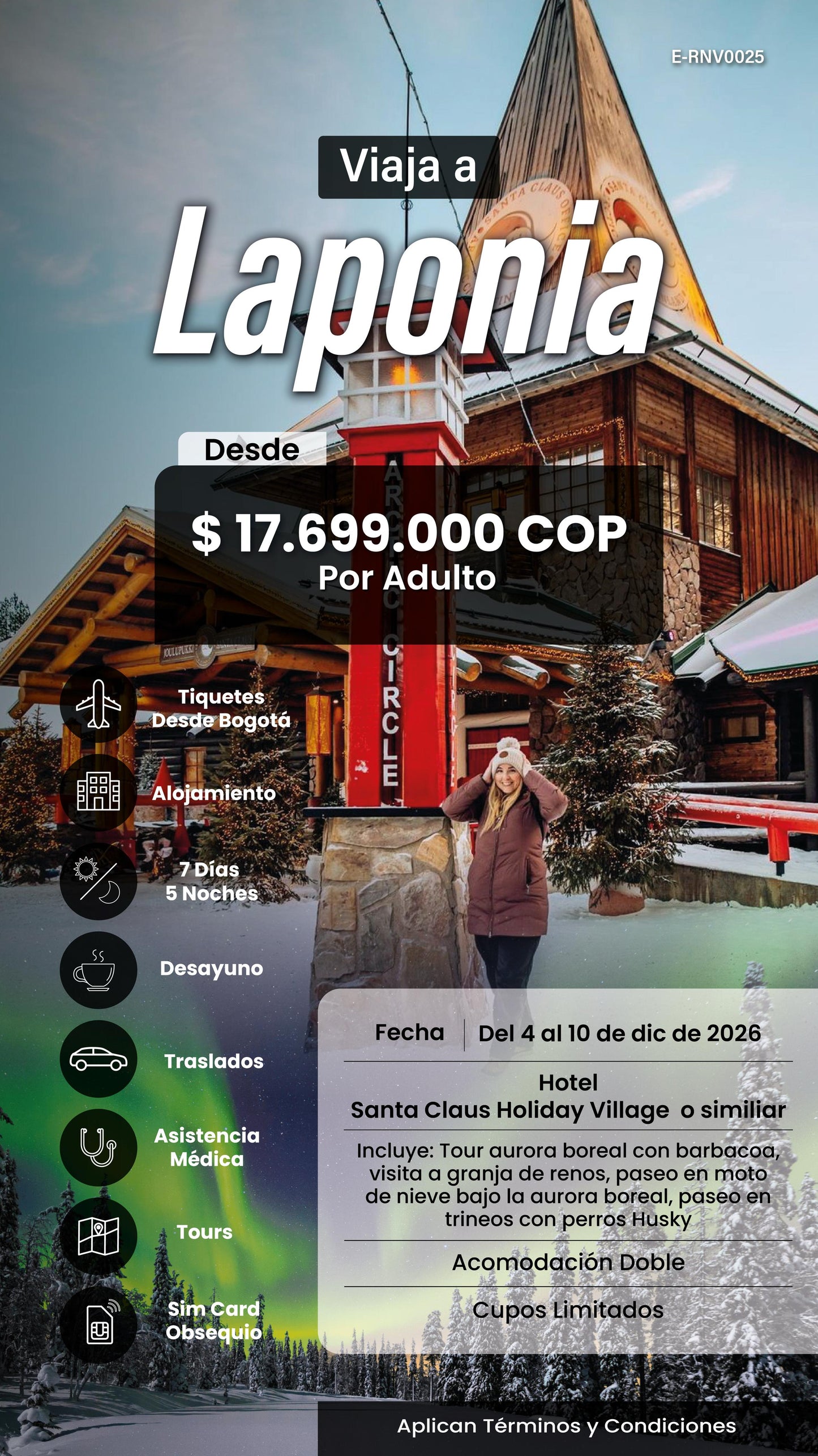 LAPONIA /Noche de velitas en el Polo